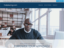 Tablet Screenshot of outplacing.com